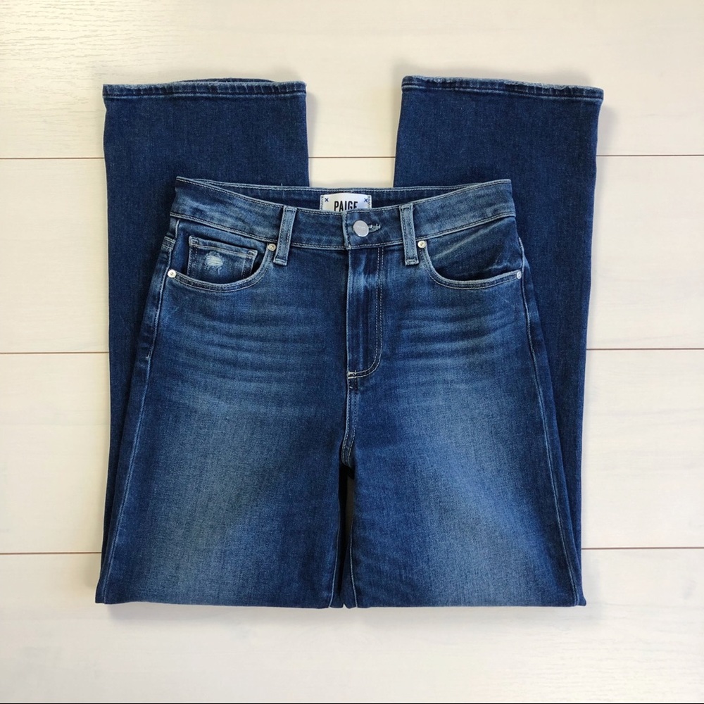 Paige Atley High Rise Ankle Flare Jeans